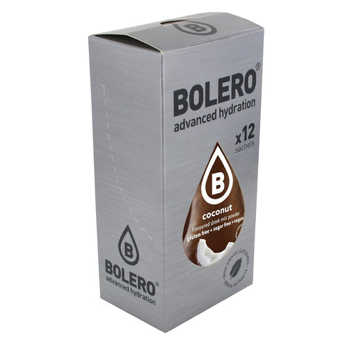 Bolero Sugar Free Drink Mix Packets Coconut Fruit Flavors | 36 Small Sachets Powdered Flavored Water