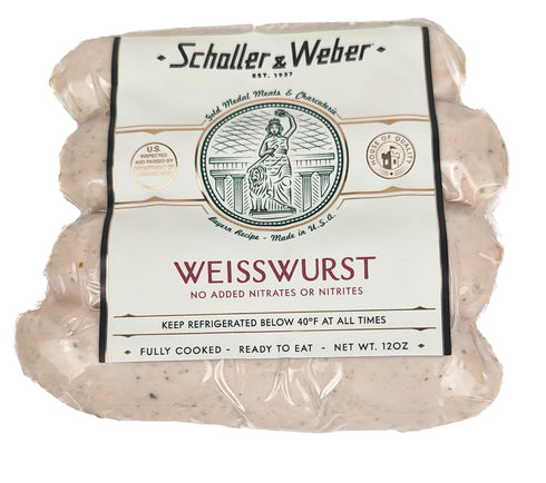 Generic Schaller and Weber Weisswurst (Bockwurst) 12 oz (Pack of 2)