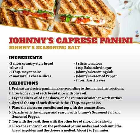 Johnny's Seasoning Salt, No MSG, 42 Oz