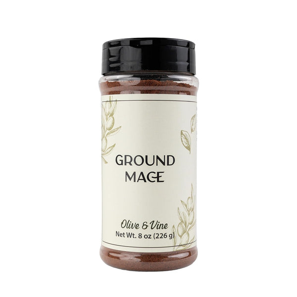 Olive & Vine Ground Mace, Warm Spice, For Baking & Sauces, Rich