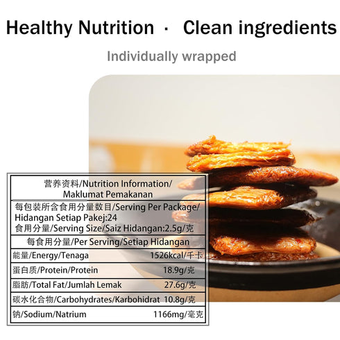4 Pack, 20 (1.23lbs)- package Hand Torn Spicy Dried Tofu Snacks - Chinese Bean Curd, Flavors Variety Individual Bags
