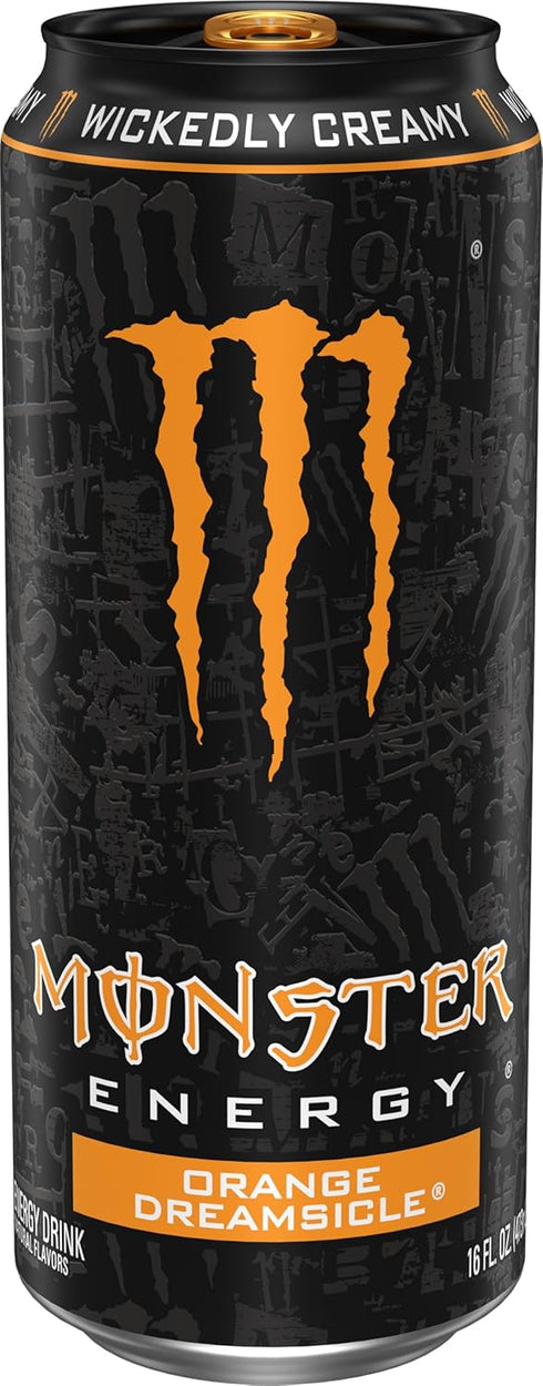 16 (Pack 15) Monster Energy Orange Dreamsicle, Energy Drink, Ounce