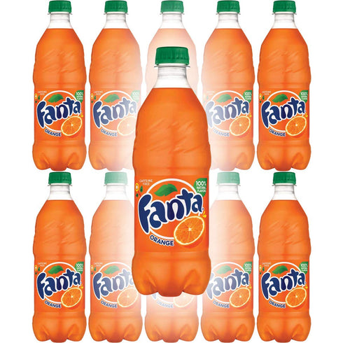 Variety Pack Fanta Orange Soda, 20 Fl Oz Bottle (Pack of 16, Total of