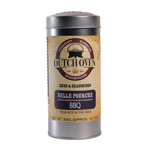 Dutch Oven Belle Fourche BBQ Rub Classic Western Pork Seasoning for Ribs,
