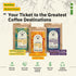 12oz Organic Specialty Whole Bean Coffee - Freshly Roasted to Order - Medium Roast, Single Origin Brazilian Santos