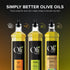 Oli de Nutrioli 3 16.9 Oz Oli by Nutrioli Olive Oil, Authentic Blend of Spanish Olive Varieties, High Smoke Point