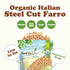 6 Food to Live Organic Italian Steel Cut Farro, Pounds Non-GMO, Cracked Pearled Wheat Grain, Non-Irradiated, Vegan