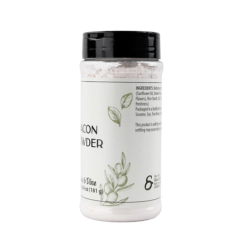 (6.4 Olive & Vine Bacon Powder, Smoky Flavor, For Seasoning & Cooking, Rich Tradition, Authentic Taste, For Global