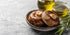 ElleEsse 250mL Elle Esse - Porcini Mushroom Infused Extra Virgin Olive Oil Rich Umami Flavor, Gourmet Finishing Oil