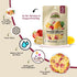 30g/each 10 Pack Packed Himalayan Chef Super Reds Freeze-Dried Fruit Cashew Nut Crisps, | Mix Superfood Fruits |