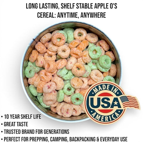 1 Future Essentials Canned Apple O's Breakfast Cereal - Can