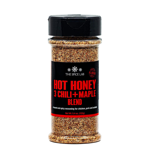 The Spice Lab Hot Honey 3 Chili and Maple Blend - Hot