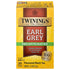 Twinings Decaffeinated Earl Grey Black Tea Individually Wrapped Bags, 20 Count (Pack