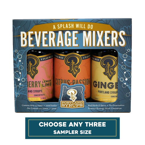 Portland Syrups - Sampler Pack - CHOOSE YOUR OWN FLAVORS - Premium
