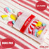 Blue Desert Market 1/2 Bubs Swedish Godis Candy, Pound Mix, Sweet and Sour, Swedish, Vegan, Stock Boy Candy Co.