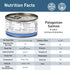 6.0 oz 3 COLES Patagonian Salmon in Water Boneless | Skinless | Canned Salmon-Seafood Rich in Protein - Each Container