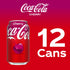 12 Oz (pack 12) Coca-Cola Cherry Coke Soda, Fl