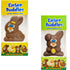 8-Pack, 2.5oz Fruidles Large Easter Buddies Milk Chocolate Bunnies Individually Wrapped in Gift-Box, Kosher Certified