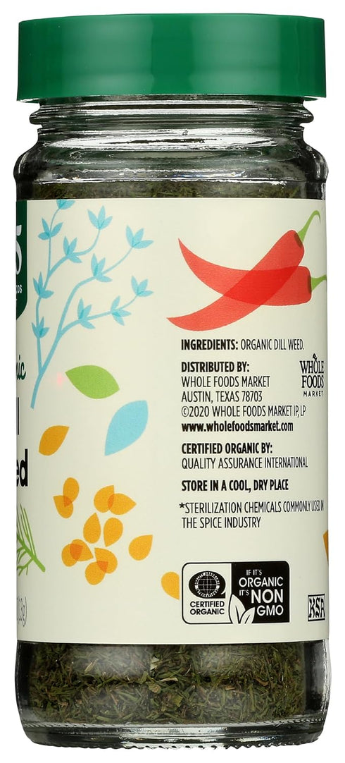 365 0.46 oz by Whole Foods Market, Organic Dill Weed