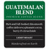 2 Lb Copper Moon Guatemalan Antigua Blend, Light Roast Coffee With A Nutty Finish, Whole Bean