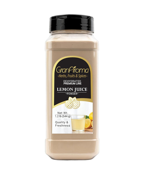 GranAroma Lemon Juice Powder, Tart Flavor, Drinks, Flavoring (1.2 Pound)