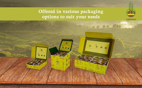 Cafetinto Organic Instant Coffee Cubes, 9 Pieces Colombian Coffee & All Natural Panela Coffee Cubes