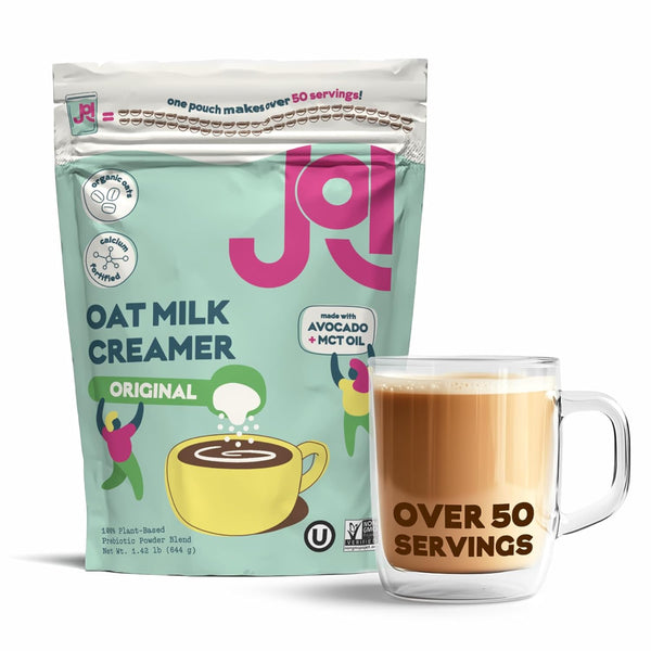 JOI Instant Oat Milk Creamer Pouch - Makes 32 servings - Vegan,