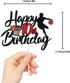 Basketball Happy 10th Birthday Cake Topper, 10 Years Old Basketball Player Scene Cake Decoration for Boys Kids Party