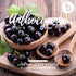Organic Black Currant Powder from Freeze Dried Black Currants - Rich in Anthocyanins & Polyphenols - 2.65oz