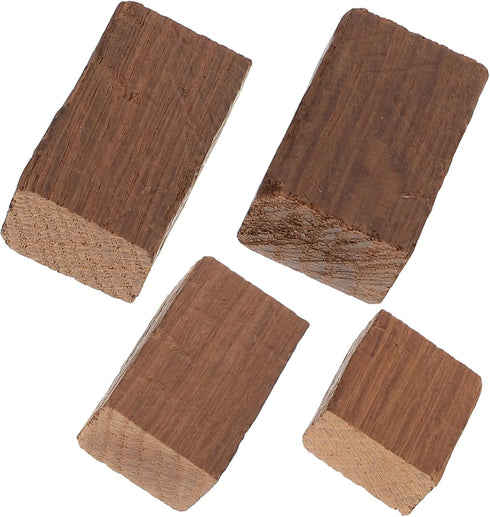 2pcs Red Wine Brewing Oak Chips Wood for Home Winemaking and Flavor for Whiskey