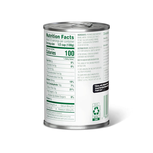 15.5 Oz (Pack 4) Amazon Fresh, Canned Pinto Beans