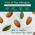 16 oz (1 lb) Dry Roasted Almonds Unsalted Batch Tested Gluten & Peanut Free | No Oil | Whole | No PPO | Non-GMO | No