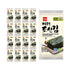 Wang Korean Seaweed Snacks Original - Crispy Roasted Seaweed Sheets, Healthy Sea