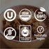 24oz, 6-Pack Wholesome Fair Trade Organic Dark Brown Sugar