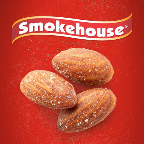 Smokehouse & Salt 'N Vinegar Flavored Blue Diamond Almonds Snack Nuts Bundle