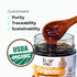 100% 8.47 oz K&A HONEY Organic Bracatinga Honey | USDA Certified Organic | Award-Winning Pure Honeydew | Raw Premium