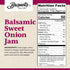 1946 (13oz) Braswells Select Balsamic Sweet Onion Jam Small-Batch, Renowned Specialty, Made in USA, Since