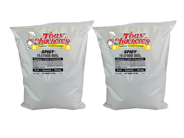 Tony Chachere's Spicy Seafood Boil 3.5 Lb Bag - One Bag Per
