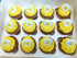 CakeSupplyShop Celebrations 24pk White Daisies Sugar Decoration Toppers for Cakes Cupcakes Cake Pops