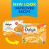 10.6 oz (Pack 8) Daiya Dairy Free Gluten Free Cheddar Deluxe Mac & Cheese, Vegan Plant Based Rice Pasta