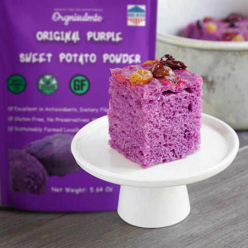 Orgnisulmte Original Purple Sweet Potato Powder, 100% Pure Natural Premium for Food Coloring, 5.64Oz