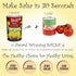 30 (16-oz. 26, 15-oz. 1.15-Each) Second Salsa Seasoning Mix - Hot, Can Makes Batches of Salsa