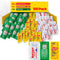 PailSail Condiment Variety Pack - Single Serve Pouches: KETCHUP, MUSTARD, and RELISH -