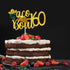 Taco Bout 60 Birthday Cake Topper, Fiesta 60th Birthday Party Glitter Decoration, Fabulous Sixty, Mexican Summer