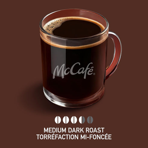 900g/31.7 oz., McCafe Medium Dark Premium Roast Whole Beans, {Imported from Canada}