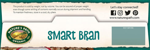 10.60-Ounce Nature's Path Organic Smart Bran Cereal, Box
