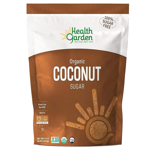 Health Garden Organic Coconut Palm Sugar - Non GMO - Gluten Free