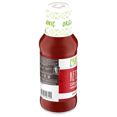 11.3 oz Primal Kitchen, Organic Unsweetened Ketchup