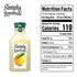 76 oz Simply Lemonade Bottle, fl