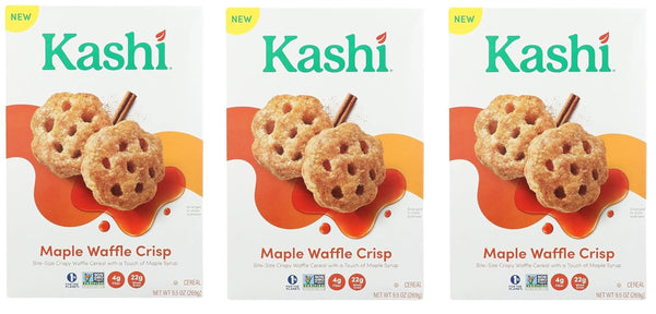 Generic Cold Breakfast Cereal - Maple Waffle Bites byKashi - USDA Organic -